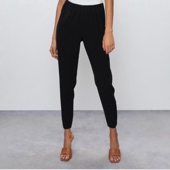 Aritzia Babaton Dexter Ankle Pants Black XXS - Picture 1 of 7